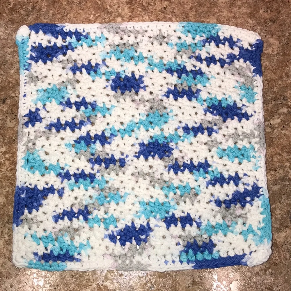 Crochet Dishcloth Set